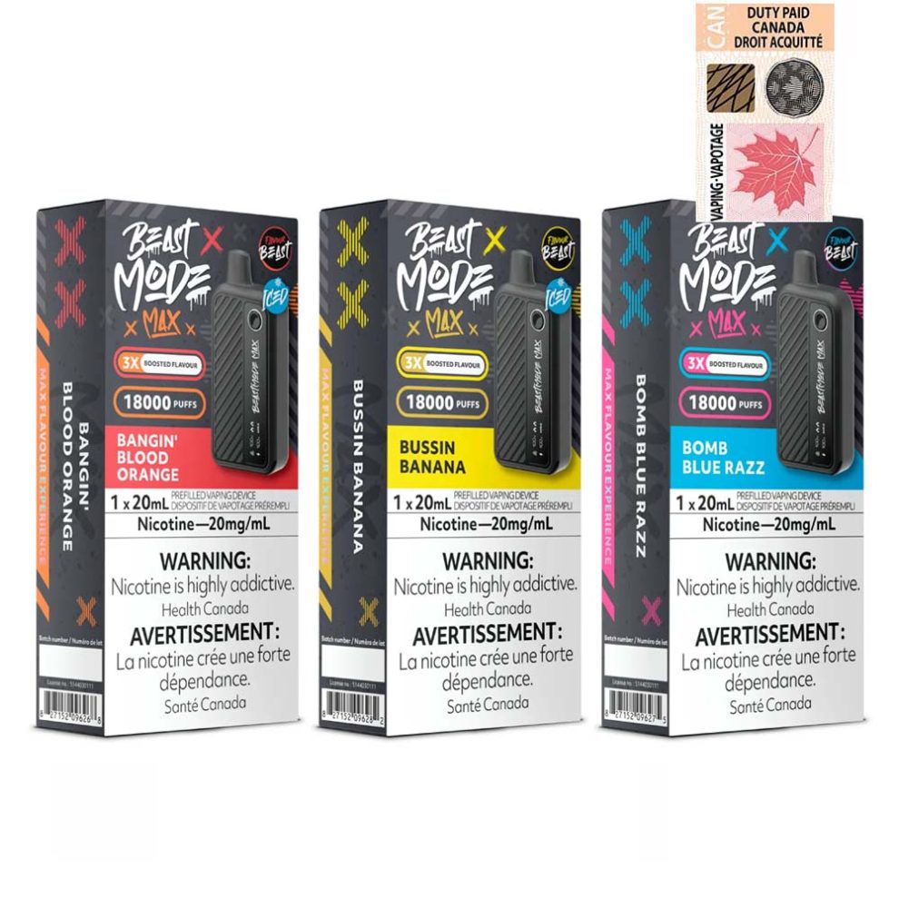 Flavour Beast Beast Mode Max 18K Disposable Fort Saskatchewan Vape Shop