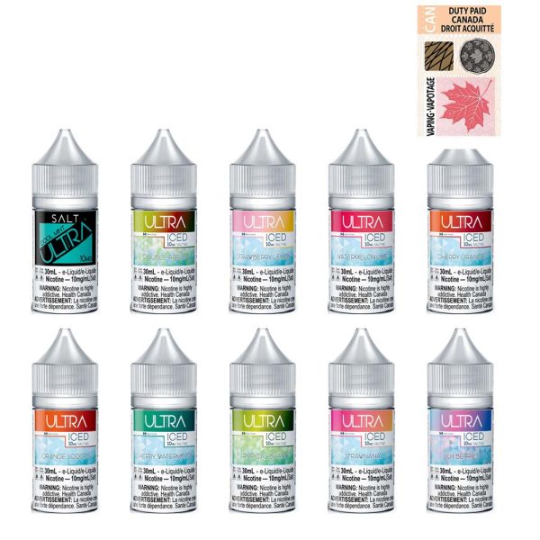 ULTRA ICED SALT E-LIQUID 30ML