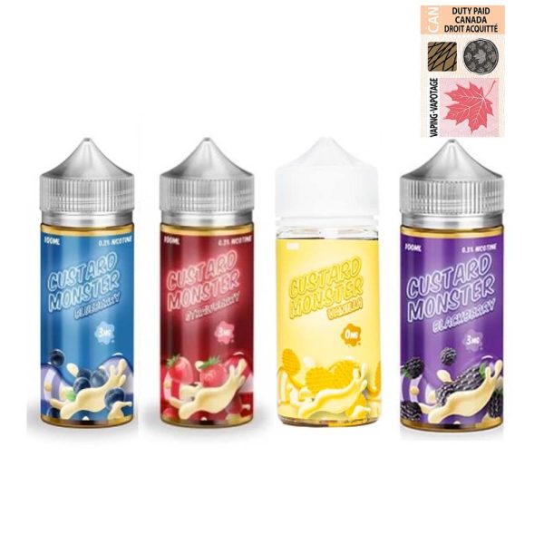 CUSTARD MONSTER E-LIQUIDS (3mg/mL - 100ML)