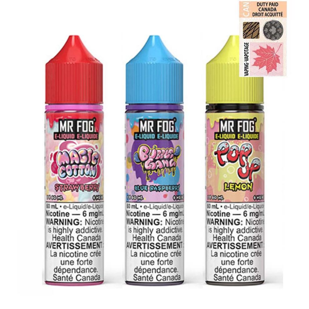 MR FOG Freebase Liquids 60mL - Fort Saskatchewan Vape Shop